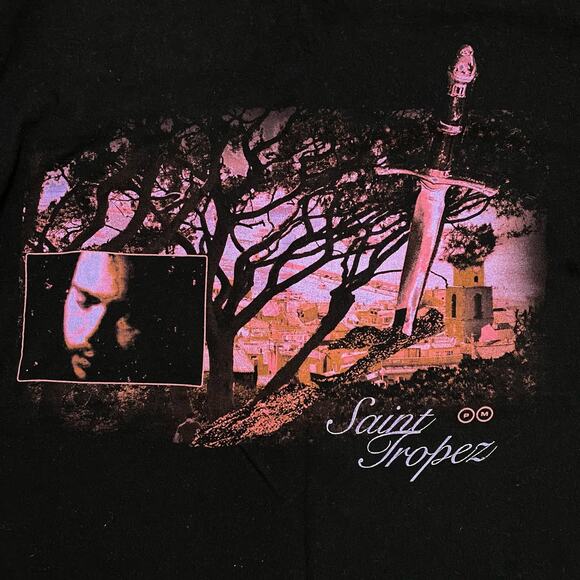 Post Malone Hollywood’s Bleeding Saint Tropez Concert Tee T-Shirt - Picture 3 of 4